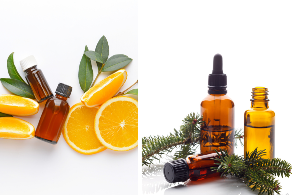 Aceites esenciales y mezclas invernales para el difusor para un hogar aromático