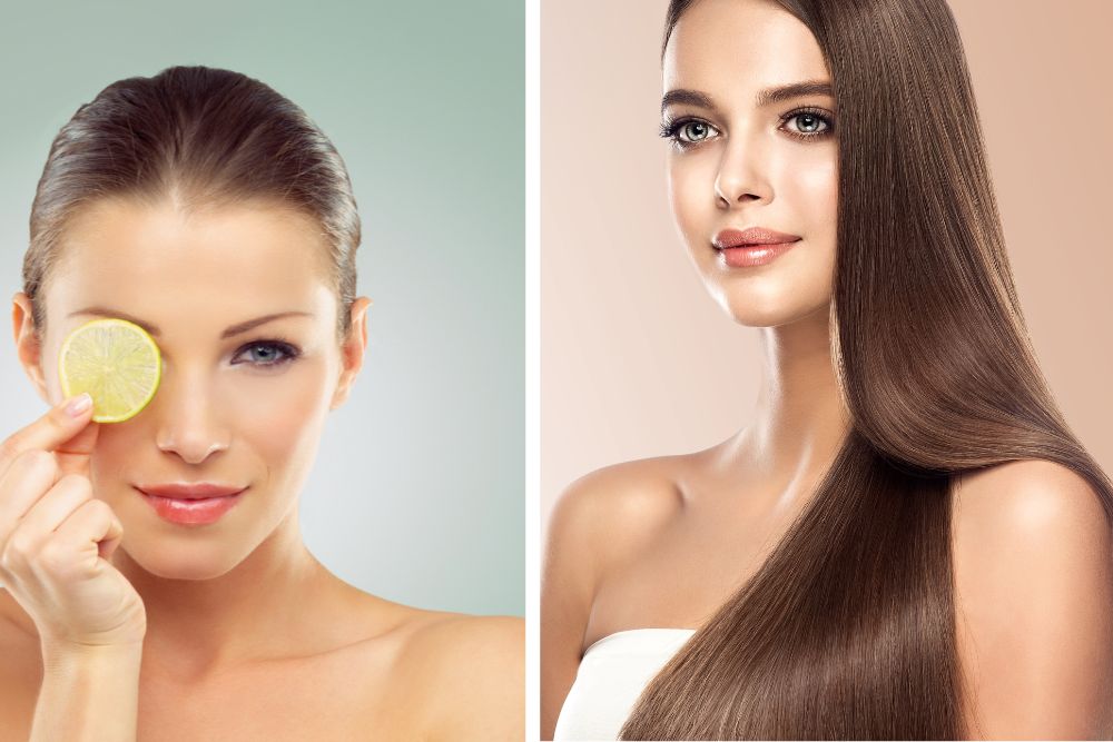 Cosmética natural casera con aceite de limón para el cuidado de la piel