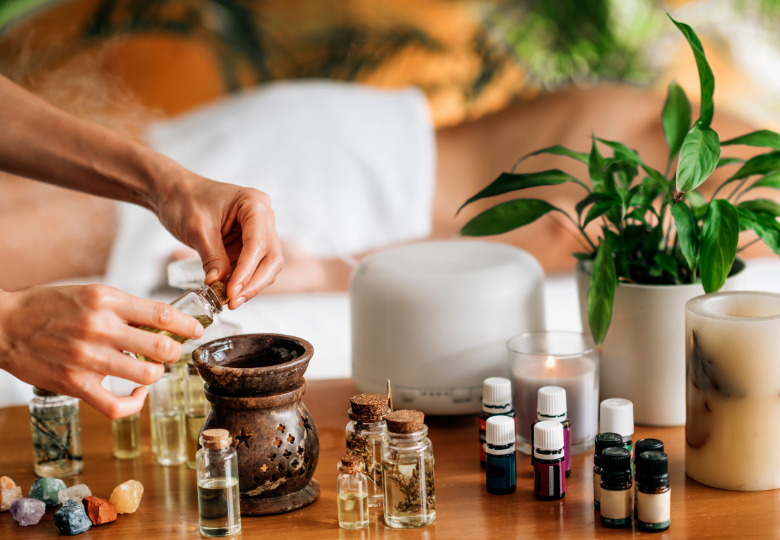 Uso de los aceites esenciales en casa
