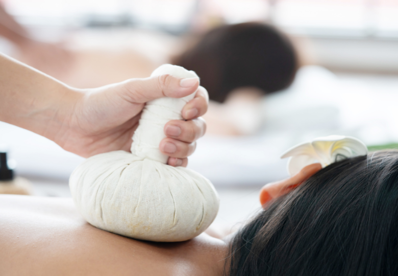 Receta 5: compresa herbal relajante